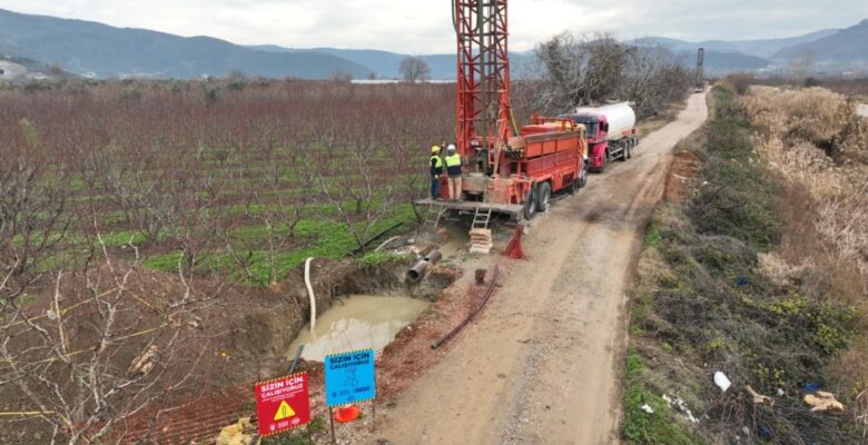 Bursa Büyükşehir, yeni içme su kuyuları için harekete geçti