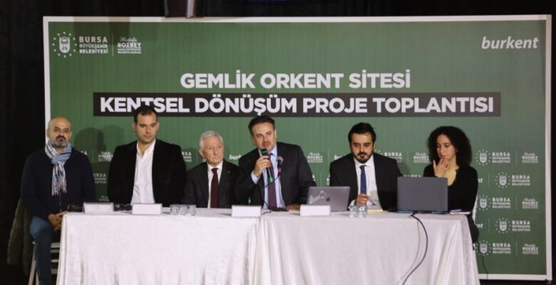 Büyükşehir’den Gemlik’te kentsel dönüşüm atağı