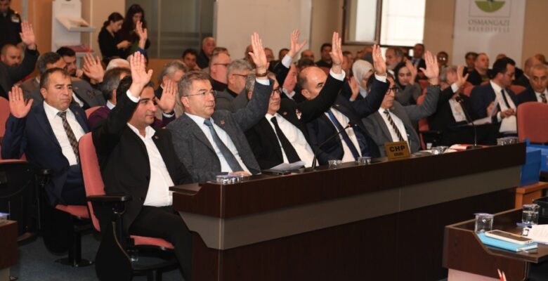 Osmangazi’de yılın son meclis toplantısı yapıldı