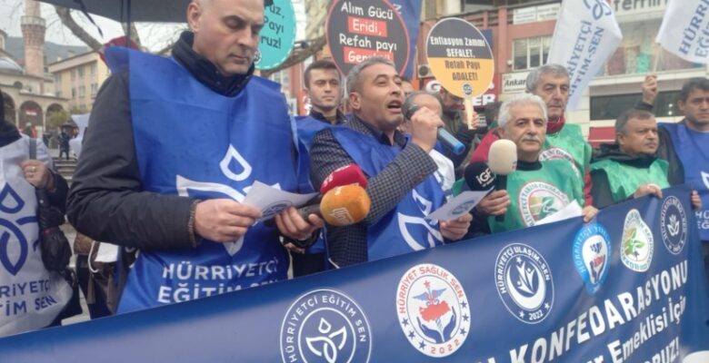 HÜR-SEN KONFEDARASYONU; “TÜİK ENFLASYONUNU TOPTAN REDDEDİYORUZ”