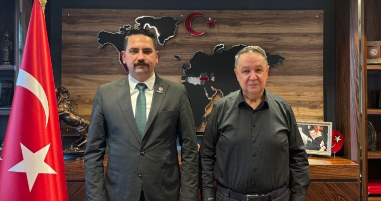 BBP Gemlik İlçe Başkanı Emre Ateş, Genel Başkan Yardımcısı Ekrem Alfatlı’yı ziyaret etti.