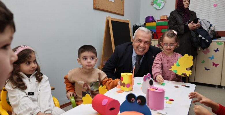 Çalı Kadın ve Çocuk Akademisi’ne Başkan Şadi Özdemir’den ziyaret