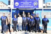 BAŞKAN ŞÜKRÜ ERDEM’DEN YENİ ZABITA KARAKOLUNA ZİYARET