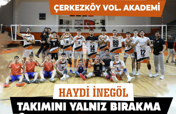 İNEGÖL BELEDİYESPOR ÇERKEZKÖY VOLEYBOL AKADEMİYİ KONUK EDECEK