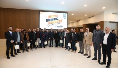 İNEGÖL BELEDİYESİ’NDEN EMEKLİ OLAN PERSONELLERE VEFA