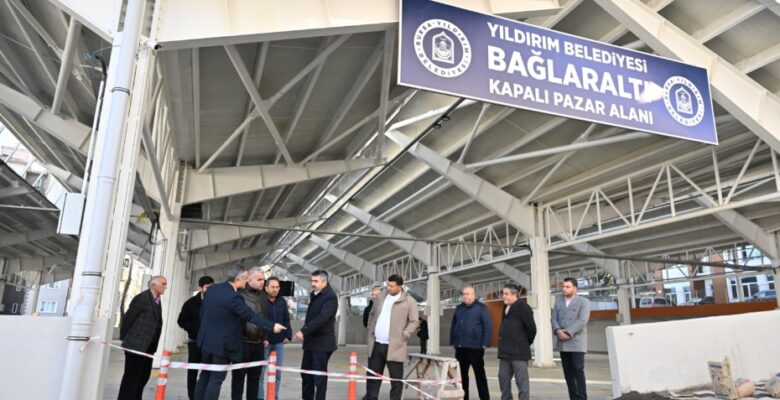 BAĞLARALTI PAZAR ALANI PAZAR GÜNÜ HİZMETE AÇILIYOR