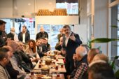 BAŞKAN YILMAZ, KOMŞU ZİYARETİNDE