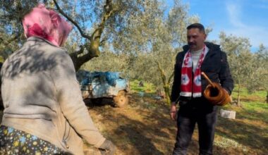 BBP’li Ateşten Zeytin Emekçilerine Ziyaret