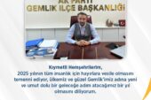 Ak Parti Gemlik’ten Yeni Yıl Mesajı