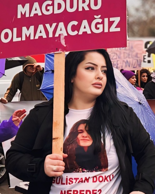Özge Demir, Gülistan Doku’nun Kayboluşuna Dikkat Çekti