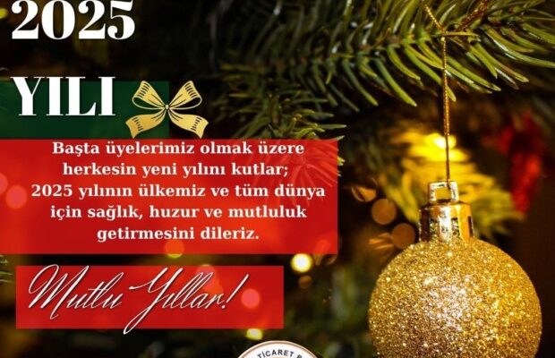 Gemlik Ticaret Borsası’ndan Yeni Yıl Mesajı