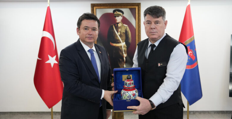 Başkan Aydın’dan Tuğgeneral Tataroğlu’na hayırlı olsun ziyareti