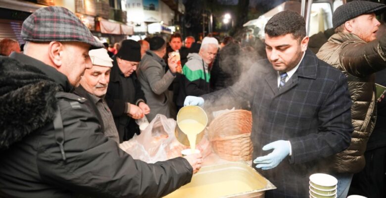 Büyükşehir’den yeni yılın ilk sabahında camilerde çorba ikramı