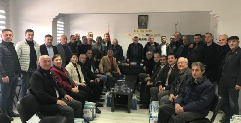 Büyükşehir’den muhtarlara yeni yıl hediyesi