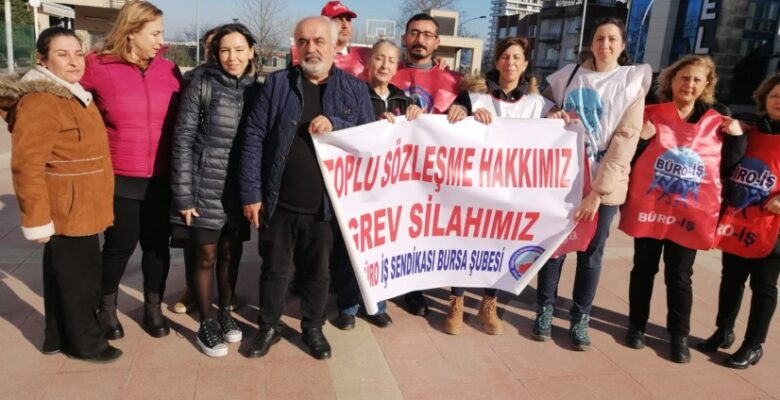 BÜRO-İŞ; “Biz bu Sevr’i yırtıp atar Lozan sürecinde ilerleriz!”