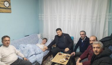 Stajda İş Kazası Geçiren Öğrenciye Vekil Hasan Öztürk’ten Ziyaret
