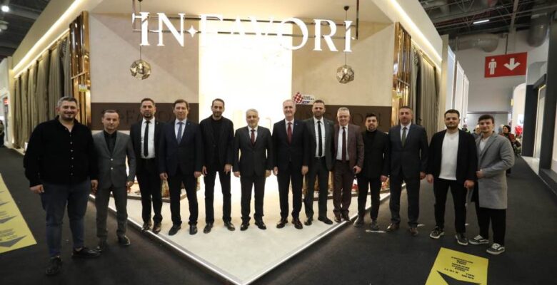 İNEGÖL PROTOKOLÜNDEN İSTANBUL MOBİLYA FUARINA ZİYARET