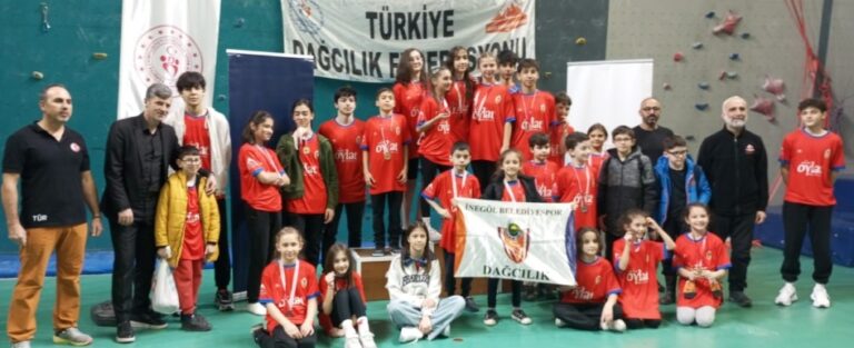 İNEGÖLLÜ DAĞCILIK BRANŞI EKİPLERİNDEN 40 MADALYA