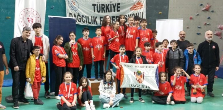 İNEGÖLLÜ DAĞCILIK BRANŞI EKİPLERİNDEN 40 MADALYA