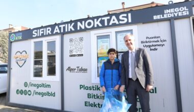 İNEGÖL’DE 2 YENİ SIFIR ATIK NOKTASI HİZMETE GİRDİ İNEGÖL’DE 2 YENİ SIFIR ATIK NOKTASI HİZMETE GİRDİ