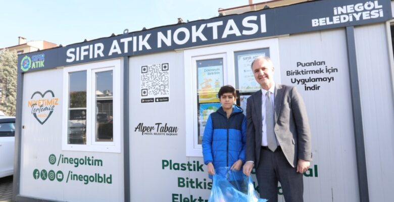 İNEGÖL’DE 2 YENİ SIFIR ATIK NOKTASI HİZMETE GİRDİ