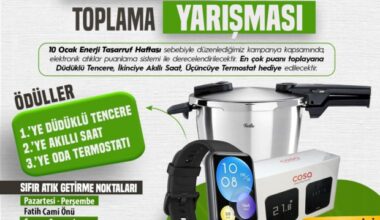 İNEGÖL BELEDİYESİ ELEKTRONİK ATIK TOPLAMA YARIŞMASI BAŞLADI