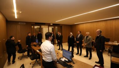 İNEGÖL PROTOKOLÜNDEN YILBAŞI GECESİ GÖREV YAPANLARA ZİYARET