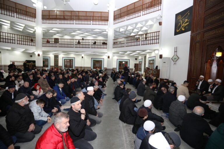 İNEGÖL’DE ÜÇ AYLAR SABAH NAMAZI BULUŞMASIYLA KARŞILANDI