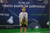 Osmangazili genç badmintoncudan gururlandıran başarı