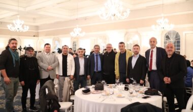 Başkanlar Gazetecileri Ağırladı