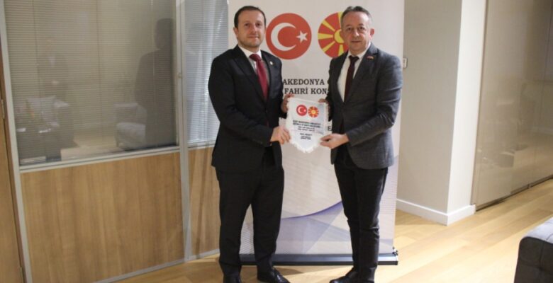 MİLLETVEKİLİ KILIÇ’TAN K. MAKEDONYA F. KONSOLOSLUĞU ZİYARETİ