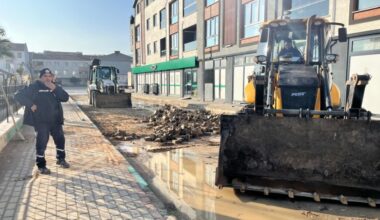 Gemlik Belediyesi’nden asfalt ve kaldırım atağı