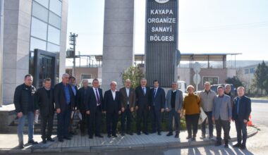 VALİ AYYILDIZ, KAYAPA OSB MÜTEŞEBBİS HEYETİ İLE BİRARAYA GELDİ