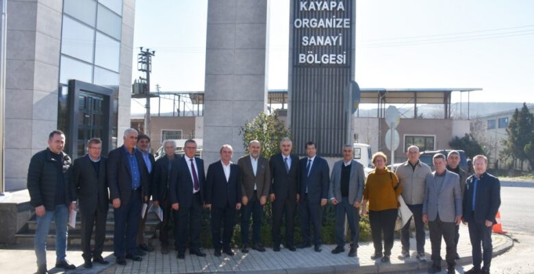 VALİ AYYILDIZ, KAYAPA OSB MÜTEŞEBBİS HEYETİ İLE BİRARAYA GELDİ