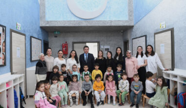 Kreş öğrencilerinin karne heyecanı Kreş öğrencilerinin karne heyecanı