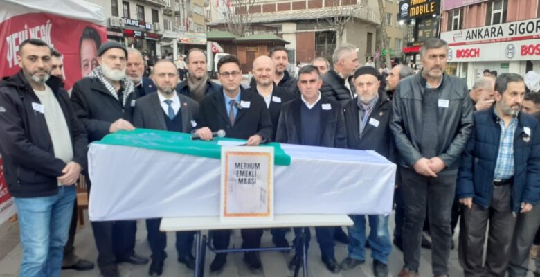 SAADET PARTİSİ OSMANGAZİ İLÇE ÖRGÜTÜ:  “EMEKLİ AYLIĞI ÖLMÜŞTÜR BAŞIMIZ SAĞ OLSUN”