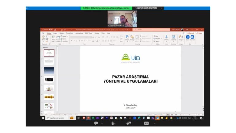 UİB, ihracatın nabzını eğitimle tuttu  71 eğitim programı 10 bin kişiye ulaştı