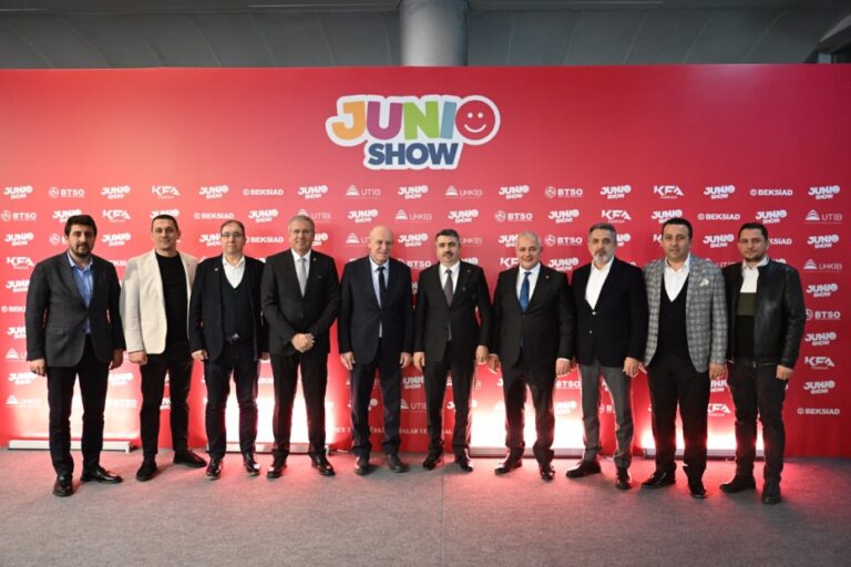 BAŞKAN YILMAZ’DAN JUNIOSHOW’A TAM DESTEK