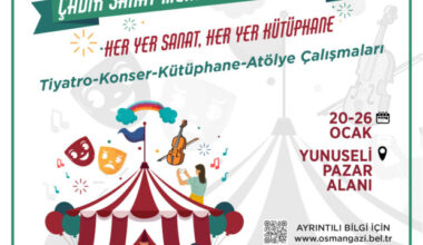 Osmangazili çocuklar için yarıyıl şenliği