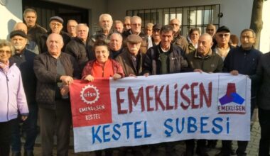 DİSK EMEKLİ SEN KESTEL ÖRGÜTÜ ŞUBE OLDU