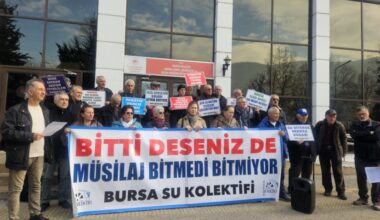 BURSA SU KOLEKTİFİ: ‘NİLÜFER ÇAYI’NIN MARMARA’YA DEŞARJI HALK SAĞLIĞINA İHANETTİR’