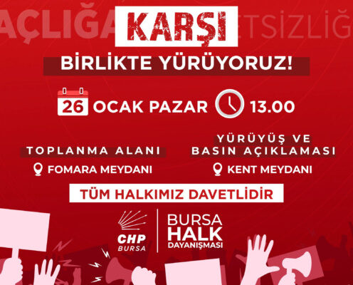 EMEKÇİLER FOMARA MEYDANINDA BULUŞUYOR