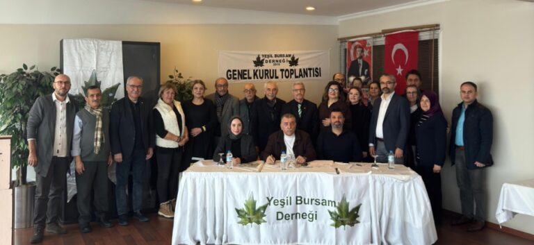 Yeşil Bursam Derneği’nden Çağrı;  “Bursa’ya Sahip Çıkalım”