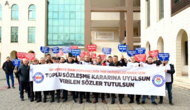 “ÜNİVERSİTE İDARİ PERSONELİNE YER DEĞİŞİKLİĞİ HAKKI VERİLSİN”