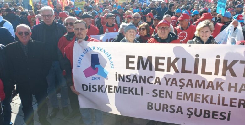 DİSK Emekli Sen “Emeklilere Bayramlaşmayı Çok Görenlerle Bayramlaşmıyoruz”