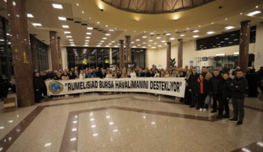 RUMELİSİAD’dan Bursa Havaalanına Destek