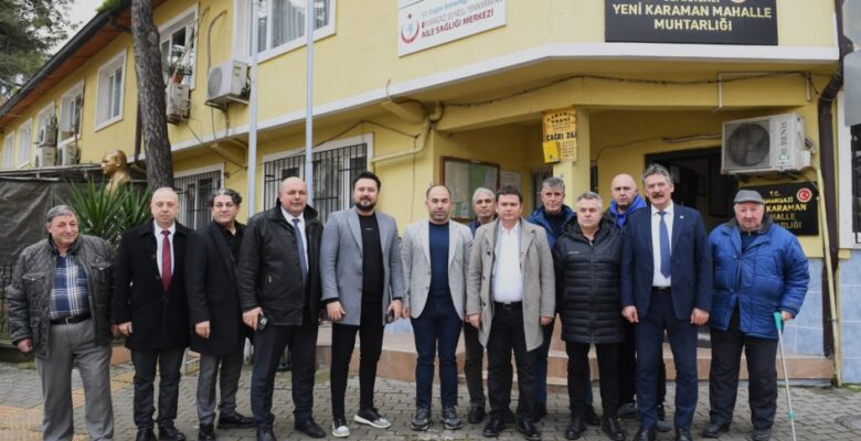 Başkan Aydın vatandaşlarla buluşmaya devam ediyor