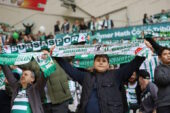 Çocuklar Bursaspor coşkusunu Büyükşehir’le yaşadı