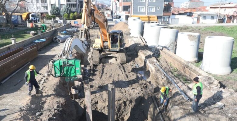 Bursa Büyükşehir’den sağlıklı altyapı için yoğun mesai