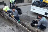 Büyükşehir’den sorunsuz altyapı için ızgara temizliği